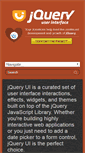 Mobile Screenshot of jqueryui.com
